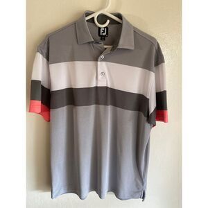 FootJoy Men's Performance Golf Pique Pilo Shirt. Size Medium. EUC.